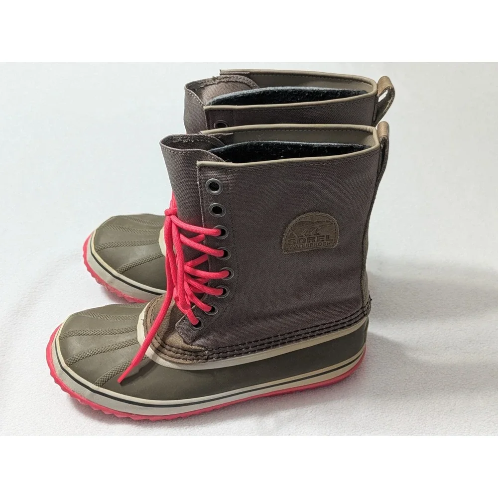 Sorel Premium Insulated Waterproof Snow Duck Boots Womens 9.5